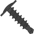 Kanebridge Self-Drilling Screw, #8 x 1/2 in, Black Phosphate Pan Head Phillips Drive 0808KPMB